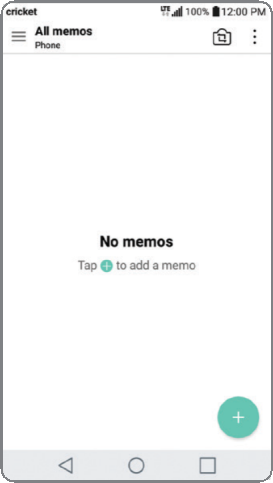 Memo's maken met QuickMemo+ - Stap 1