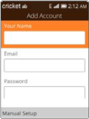 E-mail instellen