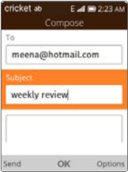 Een e-mailbericht maken en verzenden