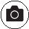 Sluiterknop in de Camera-app