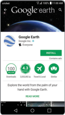 Navigeren in Google Play