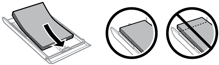 Papier plaatsen - Stap 5 - Papier plaatsen