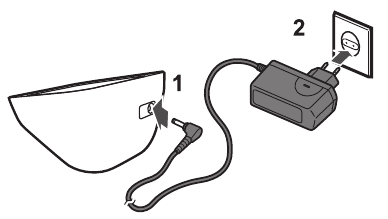 De optionele AC-adapter gebruiken