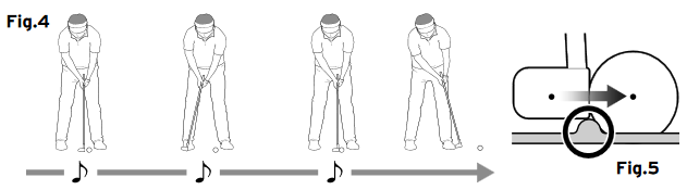 De batterij plaatsen - Stap 2