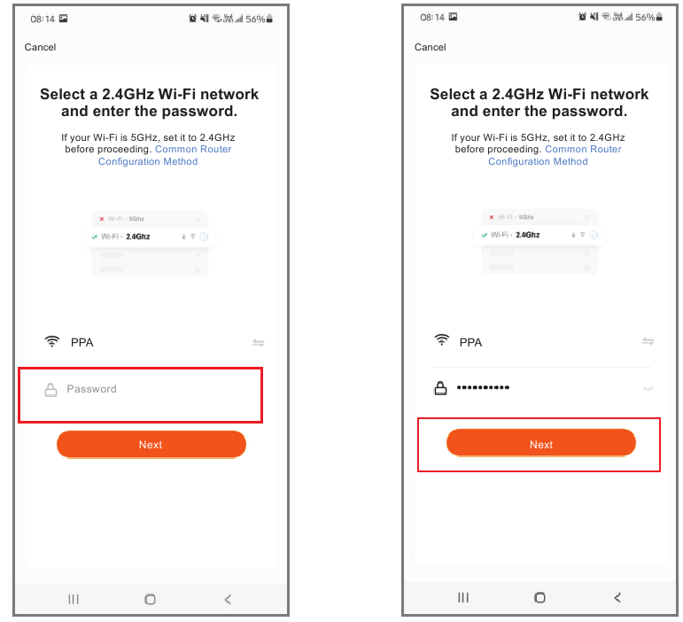 REGISTRATIE IN APP - Stap 4