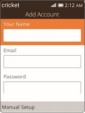 E-mail instellen