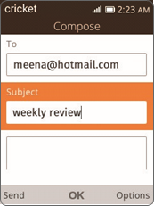 Een e-mailbericht maken en verzenden