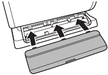 Batterij installatie - Stap 3