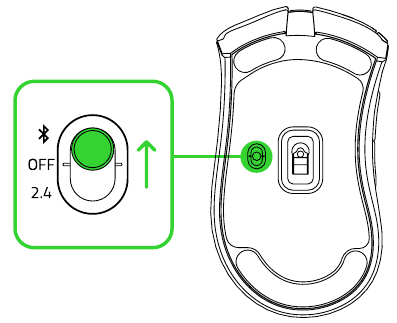 AANSLUITEN VIA BLUETOOTH-MODUS - Stap 1