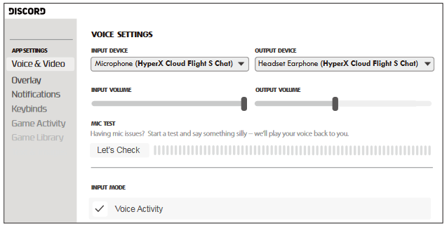 Discord Voice Chat-software