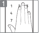 Palm aanraken