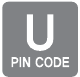 Voer de PIN-code van de gebruiker in