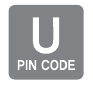 Gebruikerspincode invoeren