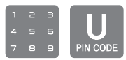 Gebruikerscode en valse code