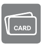 Card Key aanraken