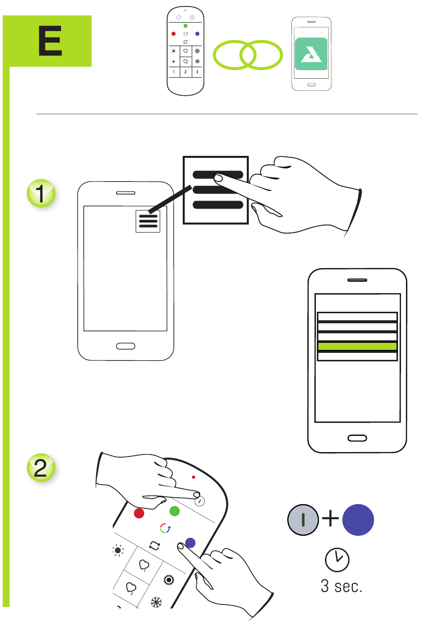 AFSTANDSBEDIENING AAN APP TOEVOEGEN