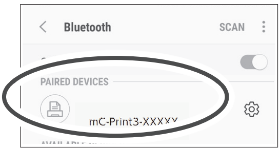 Android - Bluetooth-interface - Stap 3