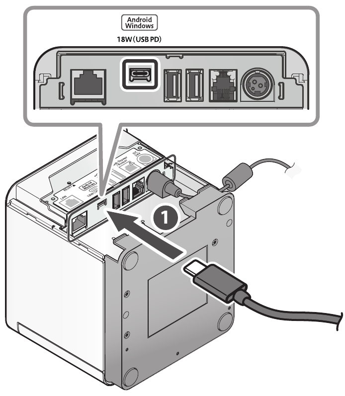Windows - USB-interface - Stap 1