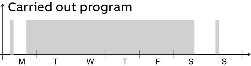 Vakantieprogramma - Uitgevoerd programma