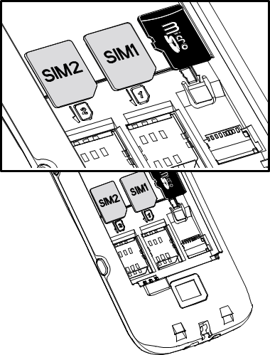 De SIM-kaart plaatsen