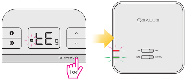 Test het koppelingsproces - Stap 1