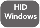 Bluetooth-profiel HID Windows
