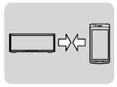 Breng dit systeem en het Bluetooth-apparaat dichter bij elkaar. Verwijder eventuele obstakels tussen dit systeem en het Bluetooth-apparaat.