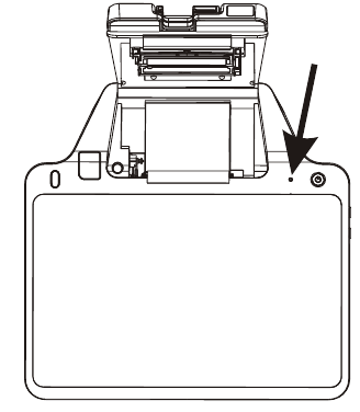 Printerpapier plaatsen - Stap 3