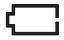 Pictogram voor lege batterijen
