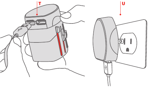 USB-oplader