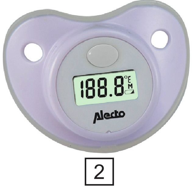 Model 2, speenthermometer speciaal voor baby's