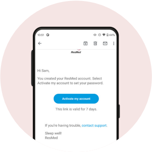 De myAir app instellen - Stap 2