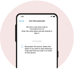 De myAir app instellen - Stap 3