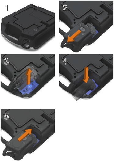 De circuitadapter plaatsen