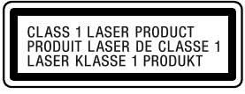 Sticker laserproduct