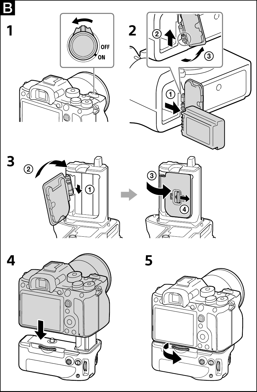 Dit apparaat aan de camera bevestigen
