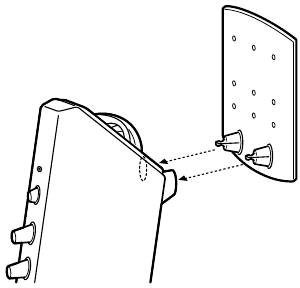 Het systeem aansluiten - Stap 1 - Bevestig de reflector aan de luidsprekers
