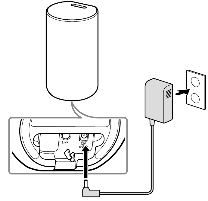 De achterspeaker opladen - Stap 1