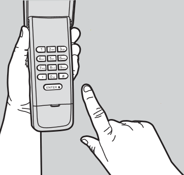 PROGRAMMEER EERSTE PIN - Stap 1