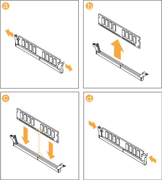 Hardware vervangen of upgraden - Stap 6