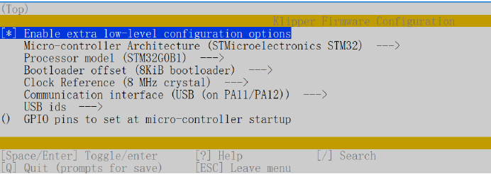 MCU Firmware compileren - Stap 1