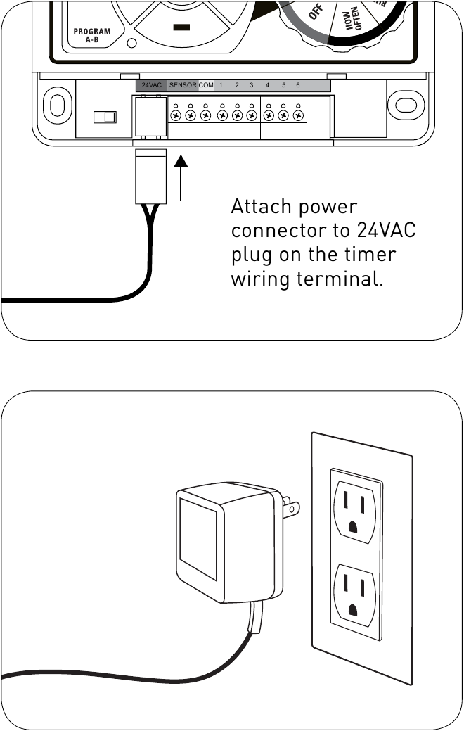 Aansluiten op elektrische voeding