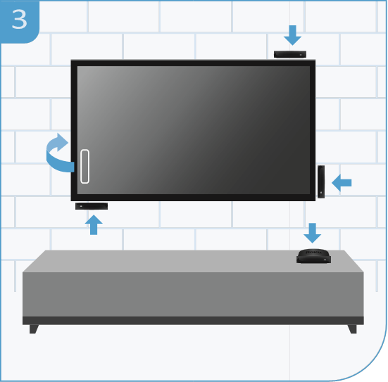Installatie - Stap 3 - Plaats streaming player