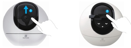 Camera toevoegen aan EZVIZ - Wi-Fi-configuratie