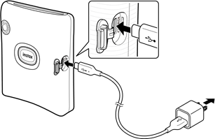 De batterij opladen