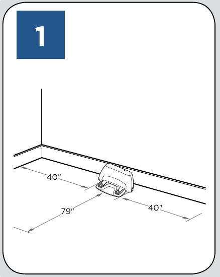 Uw robot instellen - Stap 1