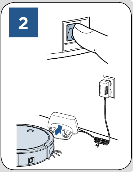 Uw robot instellen - Stap 2