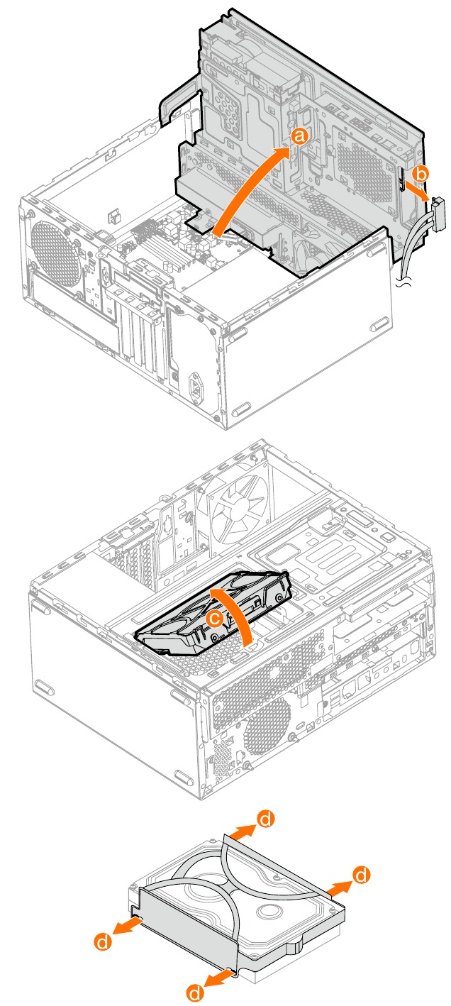 Hardware vervangen of upgraden - Stap 3