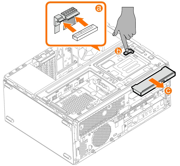 Hardware vervangen of upgraden - Stap 4