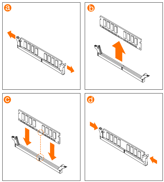 Hardware vervangen of upgraden - Stap 7